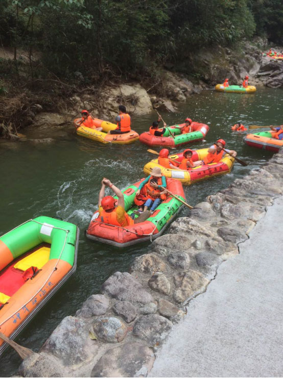 申通商标大家庭 武义游——体验别样刺激！